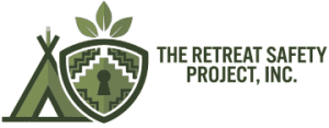 Logo of The Retreat Safety Project, Inc. promoting safe retreat environments.