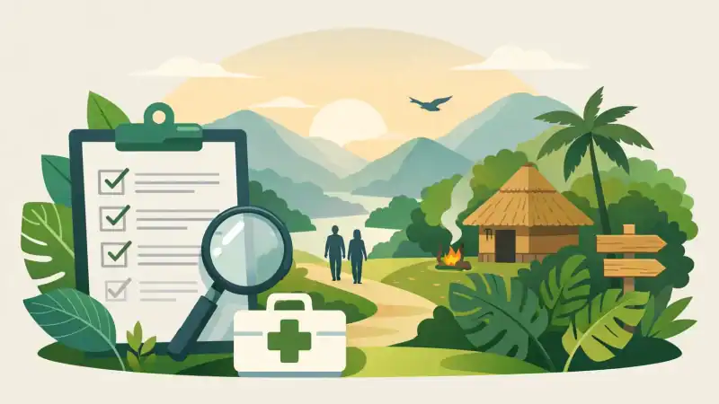 Checklist for Safe Ayahuasca Retreats in Nature.