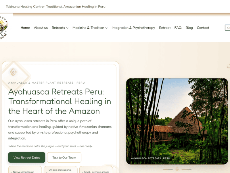 Takinuna Ayahuasca Retreats